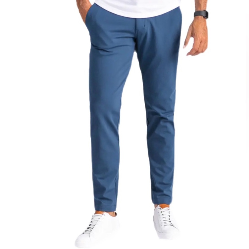 EUC BYLT Premium Basics Men's Light Navy Everyday Stretch Pant